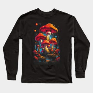 Nighttime Psychedelia Long Sleeve T-Shirt